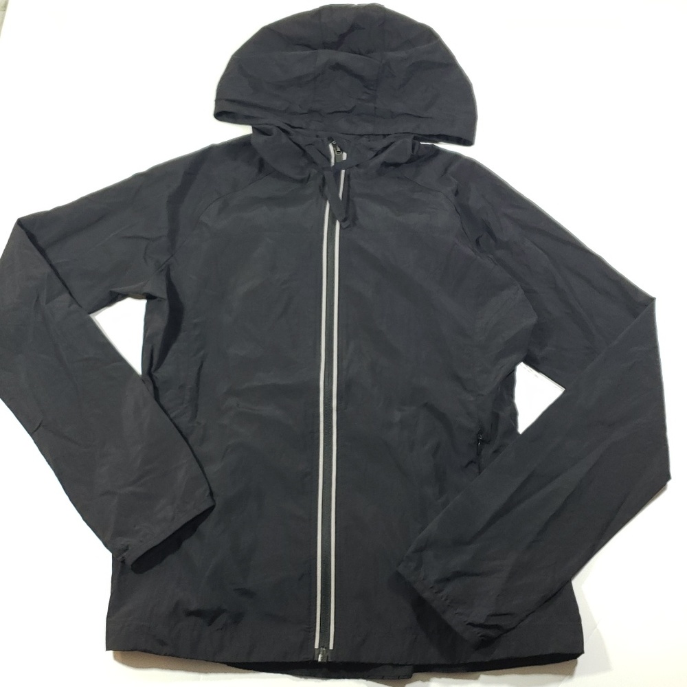 Fabletics Womens Solid Black Zip Up Jacket Small - image 1